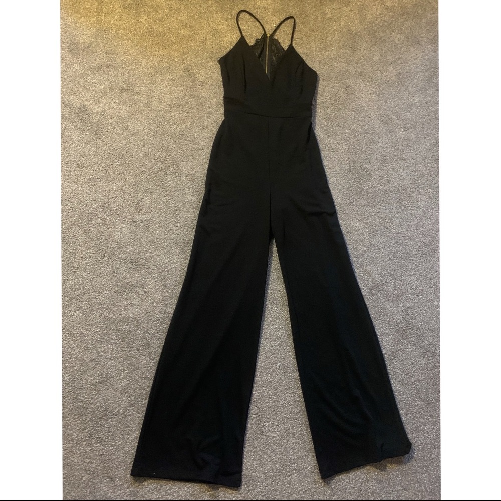 Lace Back Jumpsuit